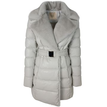 GIACCONE ECO PIUMINO JOAN DONNA VIRGINIA BLU