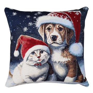 FODERA CUSCINO PONGO 45*45 NATALE EMILY HOME
