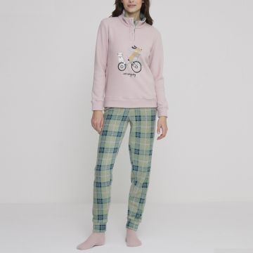 PIGIAMA PER RAGAZZA IN PILE YUPPIE 1521 NOI DI NOTTE