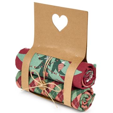 SET REGALO DUE STROFINACCI 241206E NUVOLE DI STOFFA