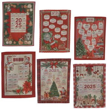 SET 6 STROFINACCI CALENDARIO 2025 MADE IN ITALY