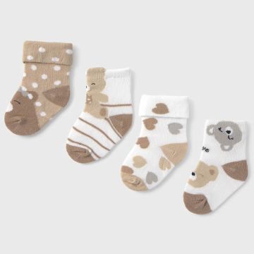 SET 4 PAIA DI CALZE IN COTONE 9867 GALLETA NEONATO MAYORAL
