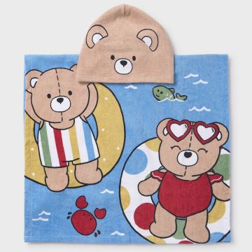 ACCAPPATOIO PONCHO DI SPUGNA 9925 ORSI NEONATO MAYORAL