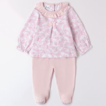 TUTINA DI COTONE DUE PEZZI 4B075 NEONATA IDO MINI