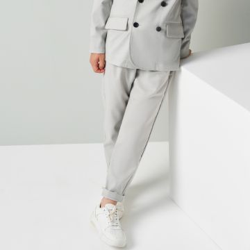 PANTALONE ELEGANTE MICROFANTASIA 4B641 RAGAZZO IDO