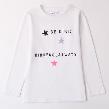 MAGLIA MANICA LUNGA BEST PRICE COTONE 4B776 RAGAZZA IDO