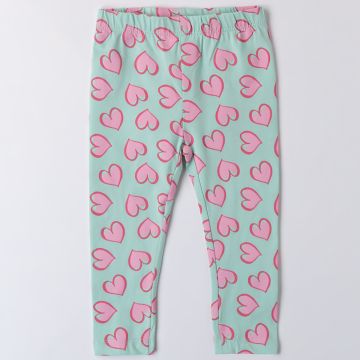 LEGGINGS COTONE ELASTICIZZATO 4B409 BEST PRICE BAMBINA IDO