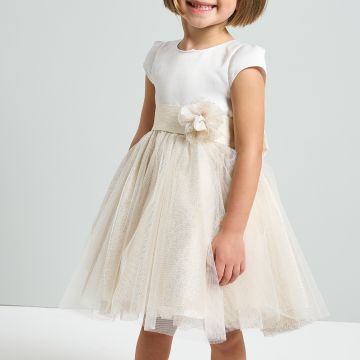 ABITO CERIMONIA MANICA CORTA 4B341 BAMBINA IDO