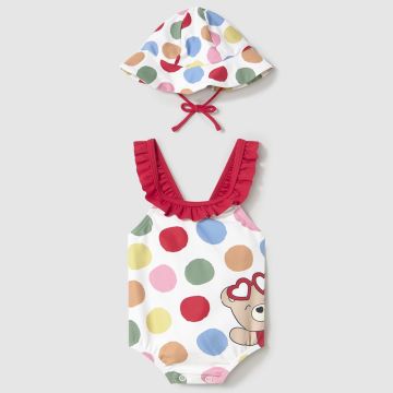 COMPLETO COSTUME E CAPPELLO 1764 NEONATA MAYORAL