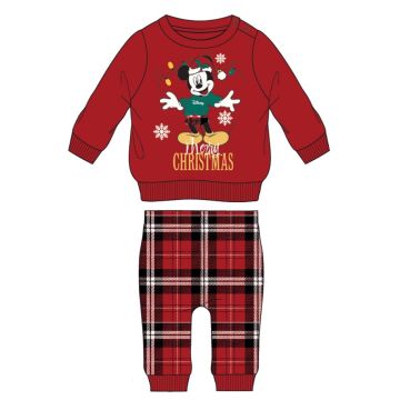 PIGIAMA NATALIZIO FAMILY MATCH 7351 MICKEY NEONATO SABOR