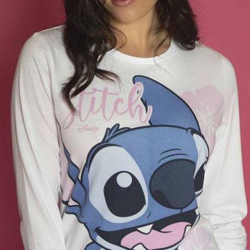 PIGIAMA LILO & STITCH 2650 LUNGO IN COTONE PER RAGAZZA SABOR