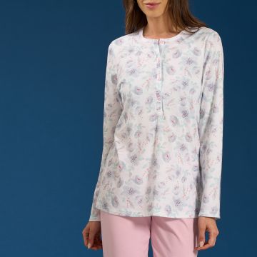 PIGIAMA SERAFINO LUNGO DI COTONE 5171 DONNA LINCLALOR