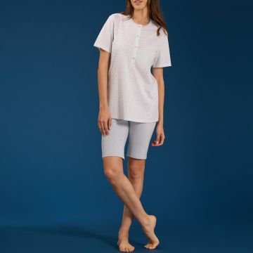 PIGIAMA MAGLIA E PANTALONE CORTO 5183 DONNA LINCLALOR