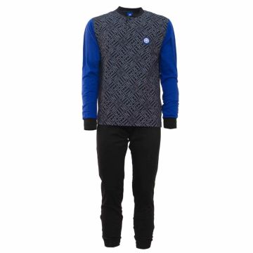 PIGIAMA SERAFINO INTER 2055 UOMO PRODOTTO UFFICIALE