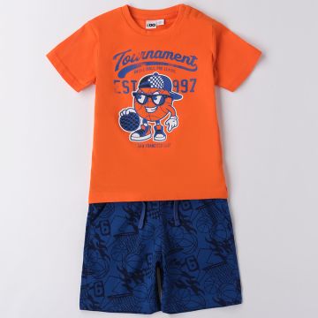 COMPLETO T-SHIRT E SHORT 4B467 BAMBINO IDO