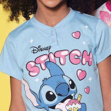 PIGIAMA CORTO LILO & STITCH 0743 BAMBINA SABOR