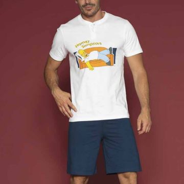 PIGIAMA MAGLIA E PANTALONE CORTO THE SIMPSON 4515 RAGAZZO SABOR