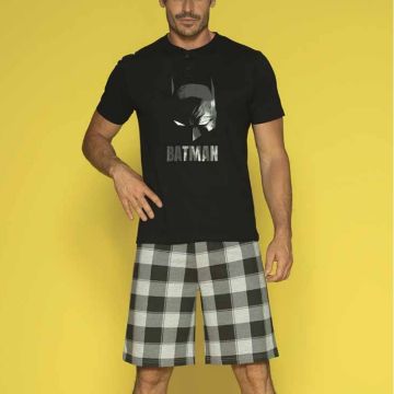 PIGIAMA MANICA E PANTALONE CORTO BATMAN 5512 RAGAZZO SABOR