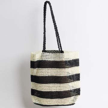 BORSA CARTAPAGLIA RIGATA 1344 NOI DI NOTTE
