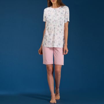 PIGIAMA MANICA E PANTALONE CORTO 5174 DONNA LINCLALOR