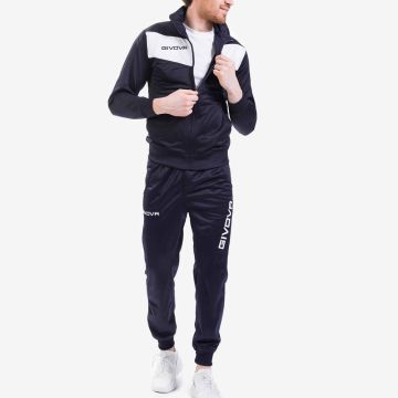 TUTA VISA TRIACETATO BLU BIANCO UNISEX GIVOVA