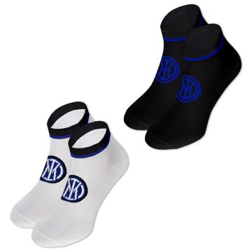 CALZE SNEAKER BIPACK 060 INTER PRODOTTO UFFICIALE