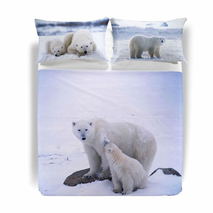 SET LENZUOLA COPRILETTO IN COTONE ANIMAL PLANET CALEFFI main product photo