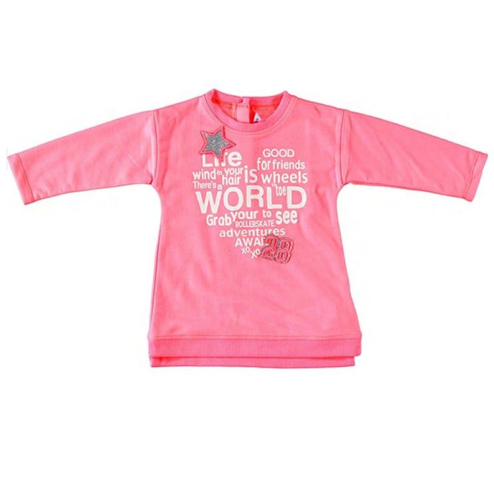 ABITO MAGLIA TAGLIATA 5U233 FLUO BAMBINA DODIPETTO main product photo