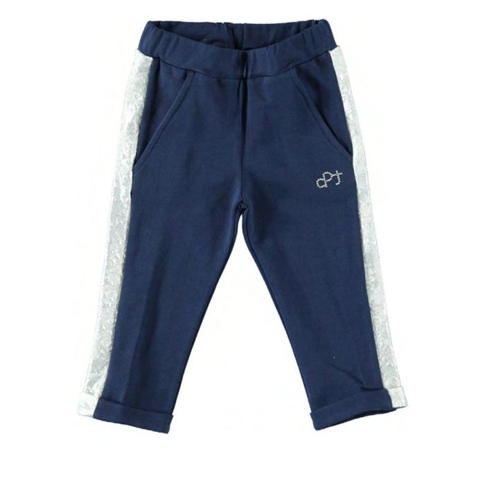 PANTALONE LUNGO BANDA 5U217 NEONATA DODIPETTO main product photo