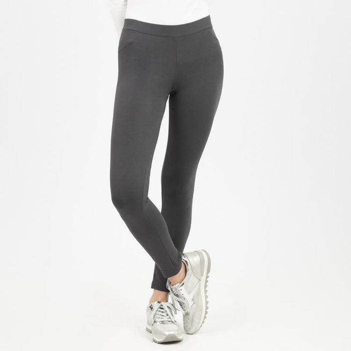 LEGGINGS FELPATI FL322 TINTA UNITA DONNA OXIGYM