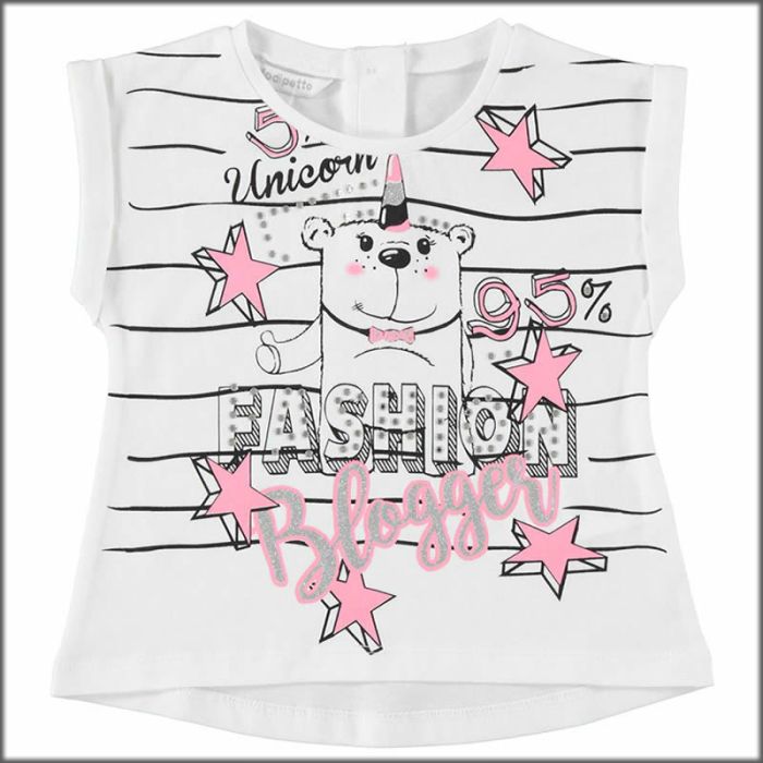 T-SHIRT MANICA CORTA 5W606 NEONATA DODIPETTO main product photo