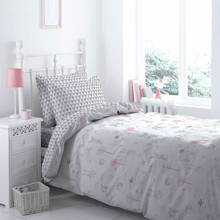 PARURE COPRIPIUMINO SINGOLA KIDS NORDIC LITTLE BIANCA main product photo