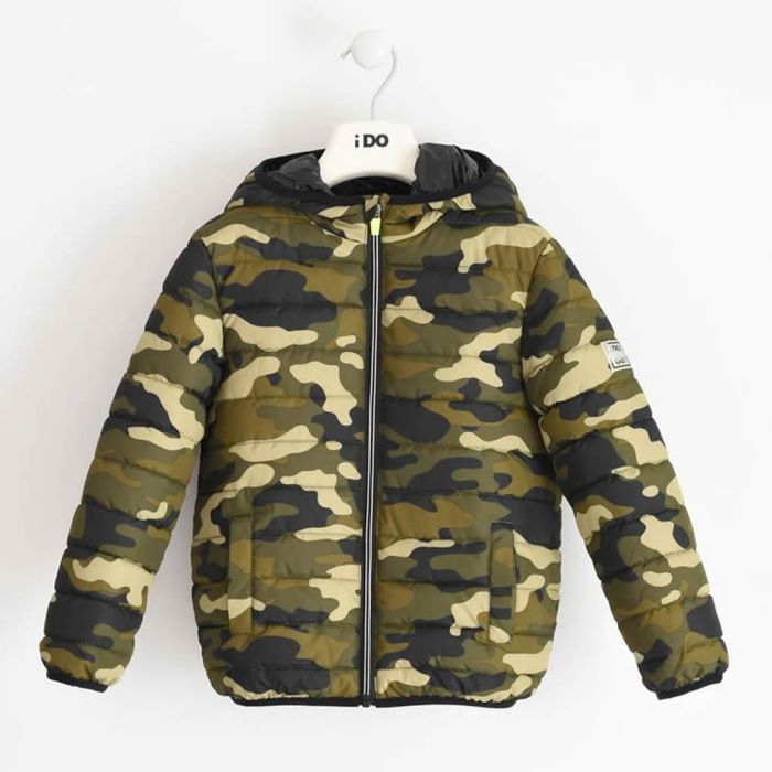 GIUBBOTTO IMBOTTITO TERMICO CAMOUFLAGE 4 1324 RAGAZZO IDO main product photo