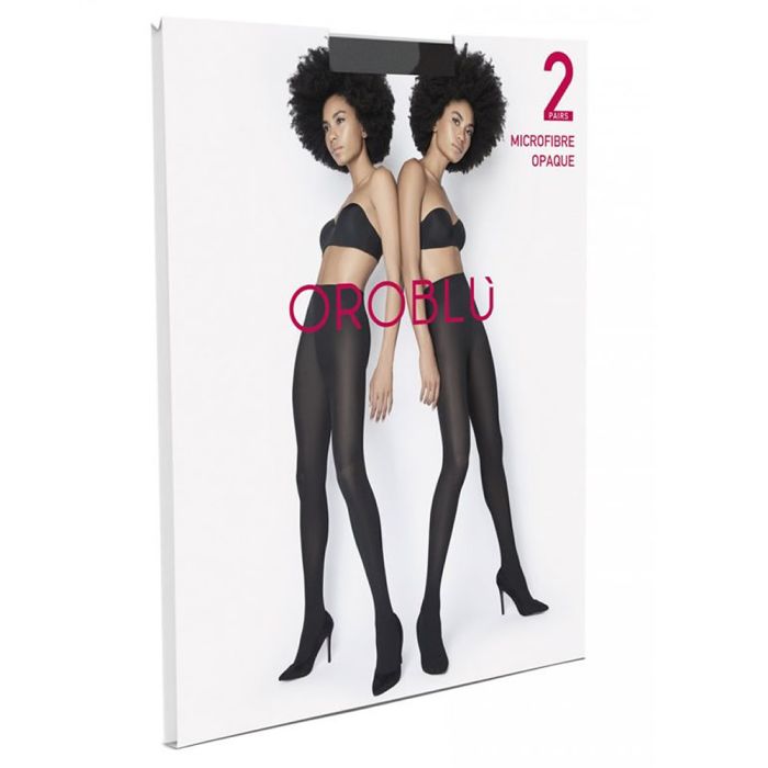 COLLANT BIPACK TWINS MICROFIBRE OPAQUE DONNA OROBLU main product photo