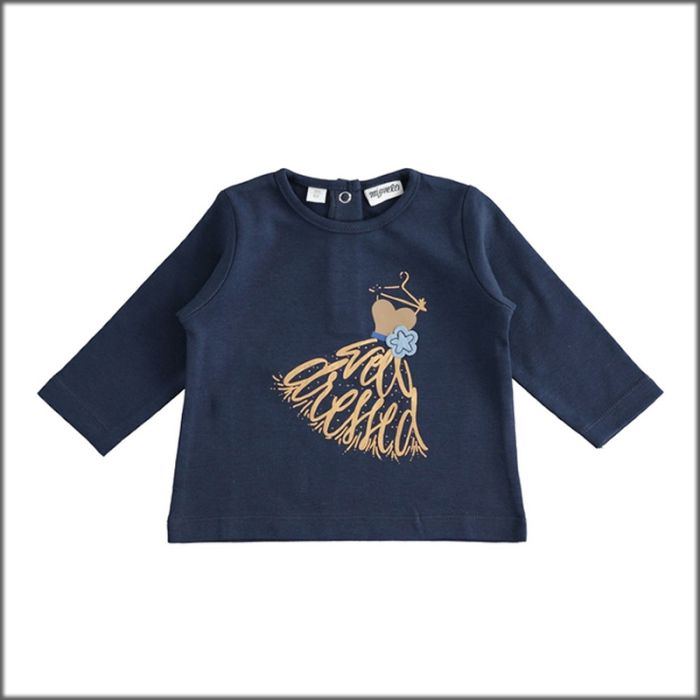 T-SHIRT GIROCOLLO CALDO COTONE 2 1103 NEONATA MIGNOLO main product photo