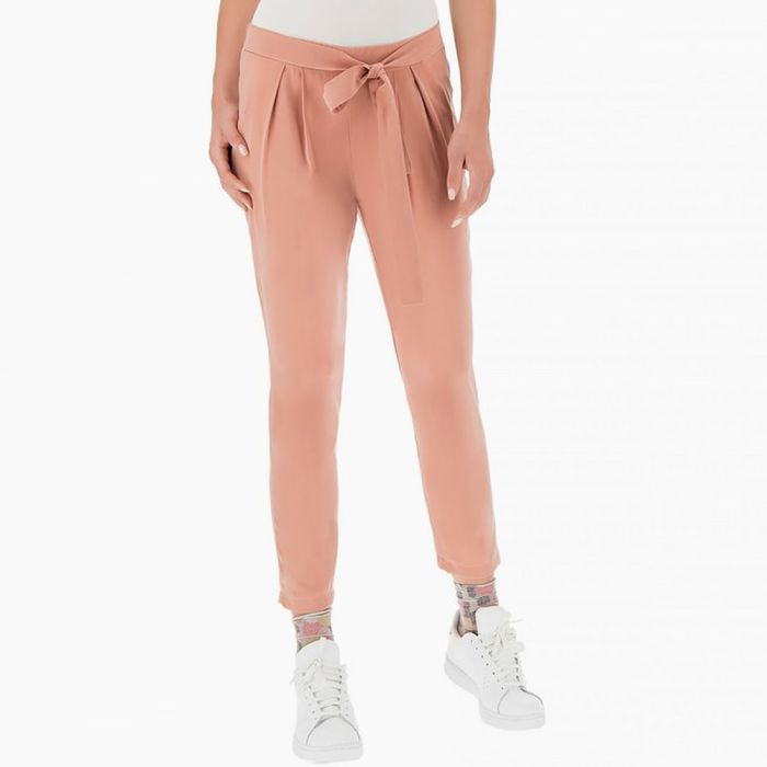 PANTALONE LUNGO DA DONNA CALLA CON CINTURA IN VITA OROBLU main product photo