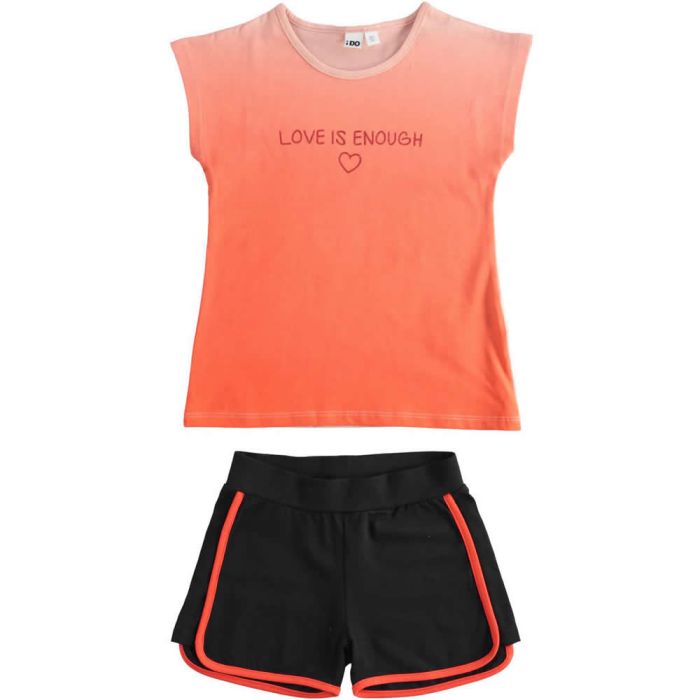 COMPLETO T-SHIRT E PANTALONCINO 4.2855 PER RAGAZZA IDO main product photo