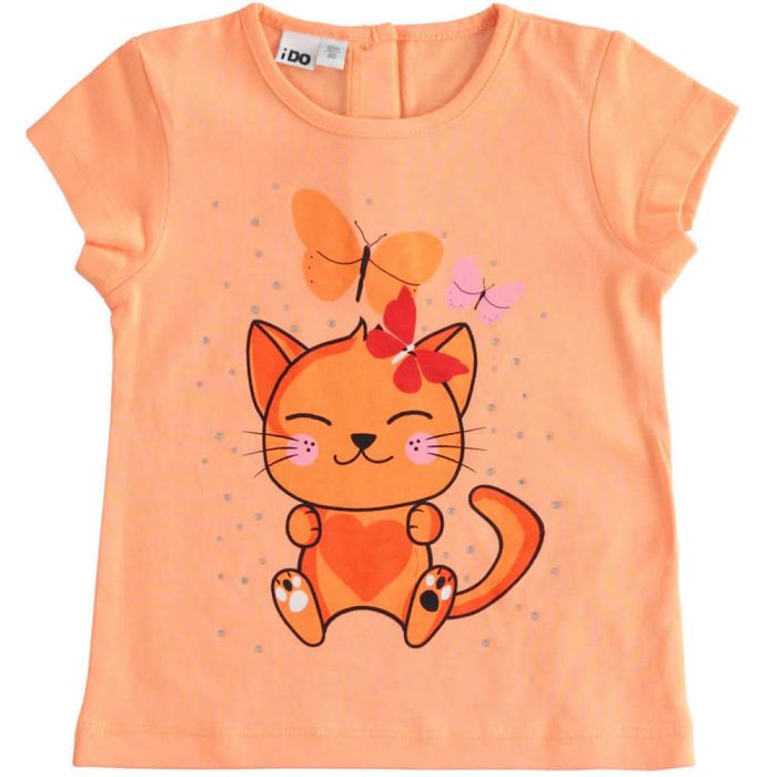 T-SHIRT MANICA CORTA STAMPATA FREE TIME 4.2023 NEONATA IDO main product photo