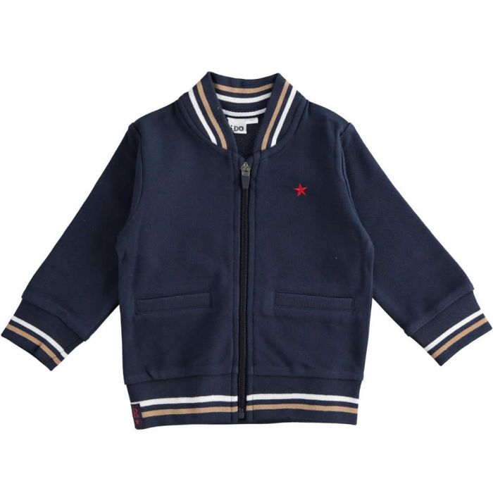 FELPA APERTA DI PURO COTONE 4.2214 BAMBINO IDO main product photo