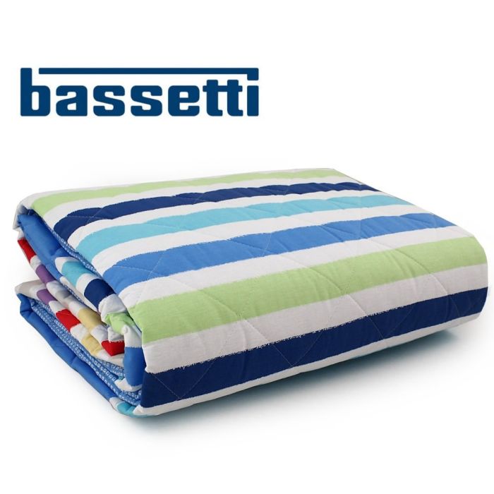 COPRILETTO TRAPUNTATO ROLL UP SINGOLO BASSETTI