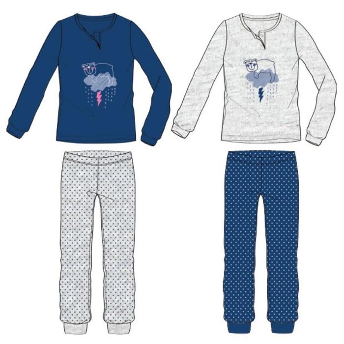 PIGIAMA DA BAMBINA GP2026 CALDO COTONE IL GRANCHIETTO main product photo
