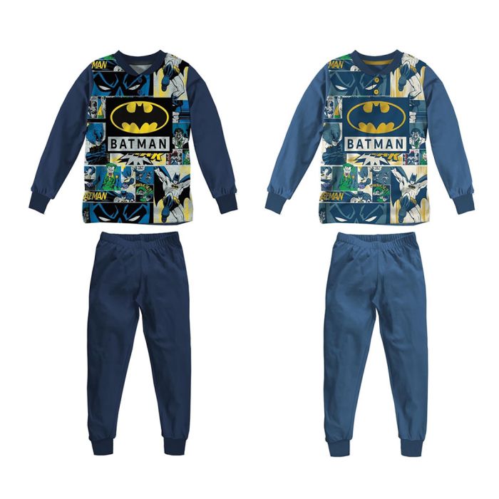 PIGIAMA DA RAGAZZO BATMAN 4613B IN FELPA DI COTONE SABOR main product photo