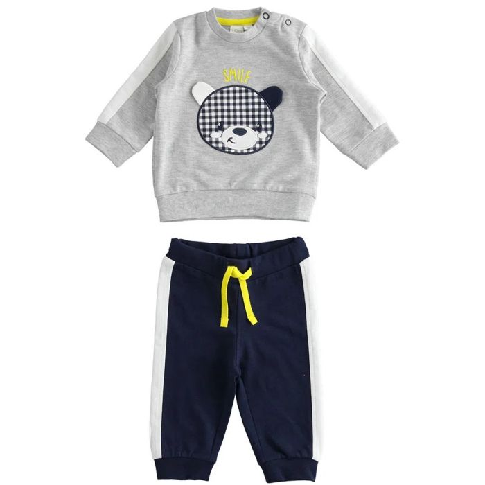 TUTA JOGGING GIROCOLLO IN COTONE 4.4050 NEONATO IDO main product photo