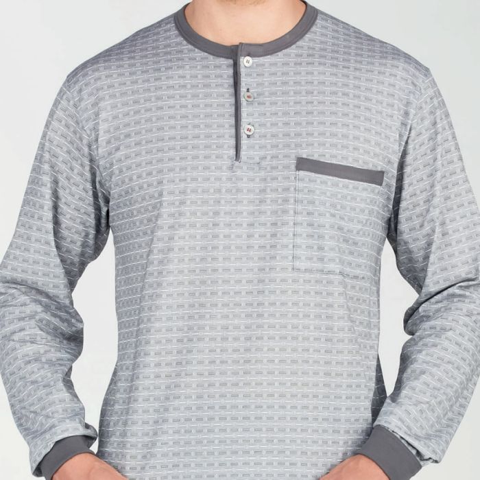 PIGIAMA DA UOMO 2401 CONFORMATO CON TASCHINO COTONE BIP BIP main product photo
