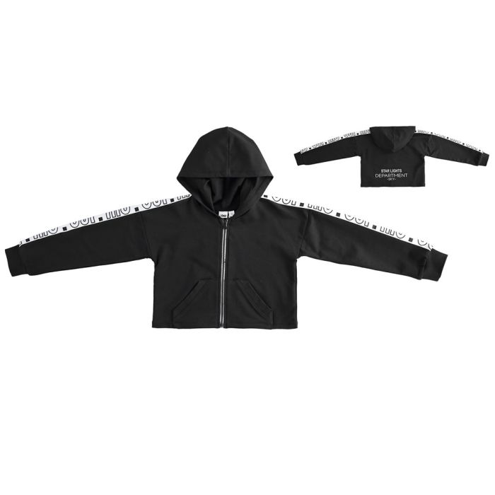 FELPA MANICA LUNGA APERTA CON ZIP 4.4508 RAGAZZA IDO main product photo