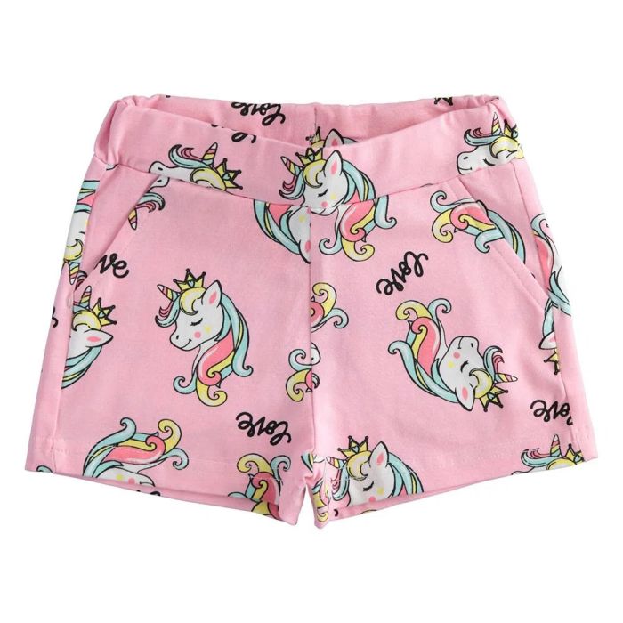 SHORT STAMPATO IN COTONE ELASTICIZZATO 4.4041 NEONATA IDO main product photo