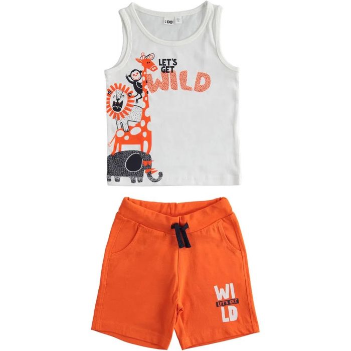 COMPLETO SPALLA LARGA E SHORT 4.4012 PER BAMBINO IDO main product photo