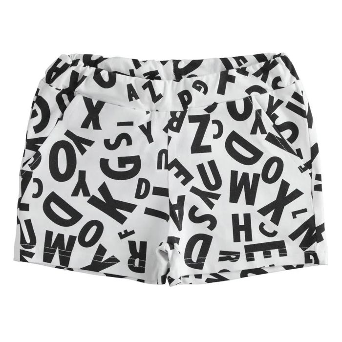 PANTALONE CORTO IN COTONE ELASTICIZZATO 4.4033 PER RAGAZZA IDO main product photo