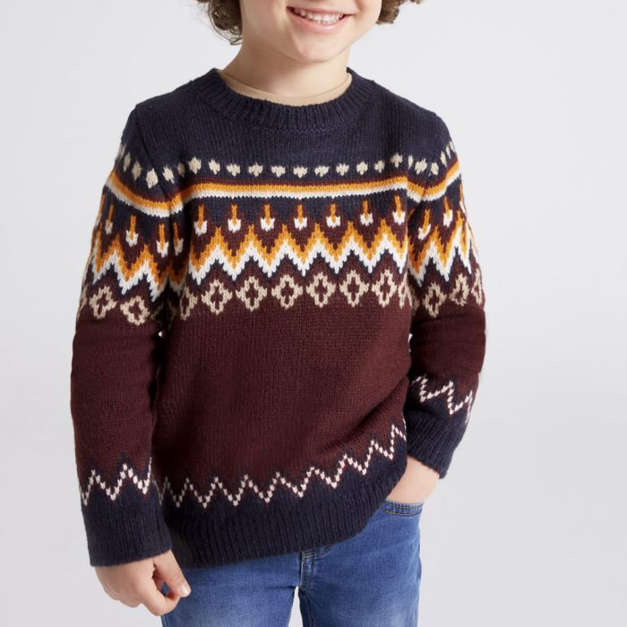 MAGLIONE GIROCOLLO STAMPATO 4383 PER BAMBINO MAYORAL main product photo