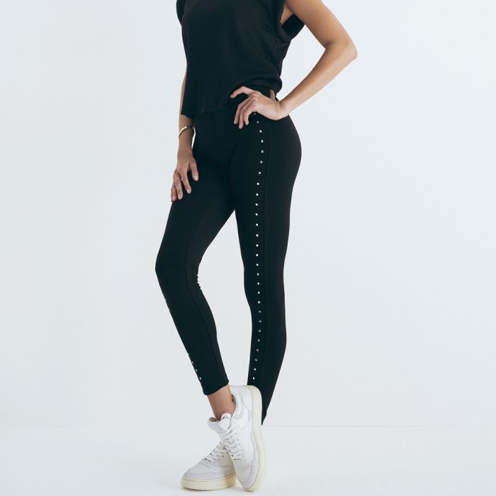 LEGGINGS CON BORCHIE 4519 PER DONNA JADEA main product photo